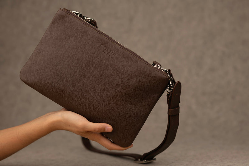 Bolso Santamarina Doble Café